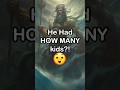 How Many Kids Did Poseidon Have? The Surprising Truth! #history #mythology #shorts