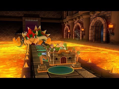 Mario Party 10 Bowser Party #258 Rosalina, Yoshi, Spike, Waluigi Chaos Castle Master Difficulty