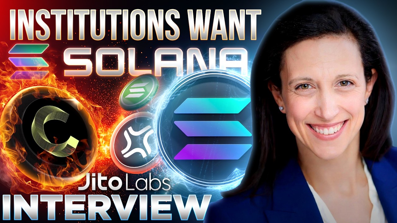 Institutions & Retail Want Solana... not Canton🔥Jito FIRES BACK!🚨Rebecca Rettig INTERVIEW