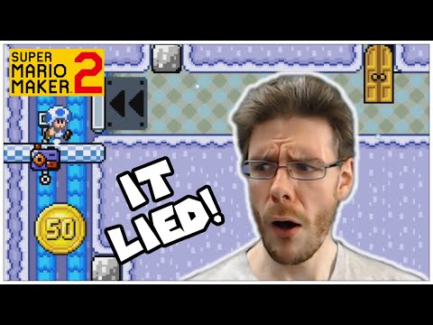 THE 50 COIN LIED (Sort of) - ALWAYS Trust the 50 Coin - Super Mario Maker 2