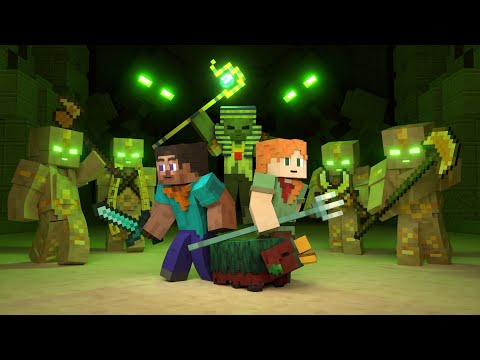Sniffer & the Quest for the Husk King’s Treasure - Alex & Steve Legends (Minecraft Animation Movie)