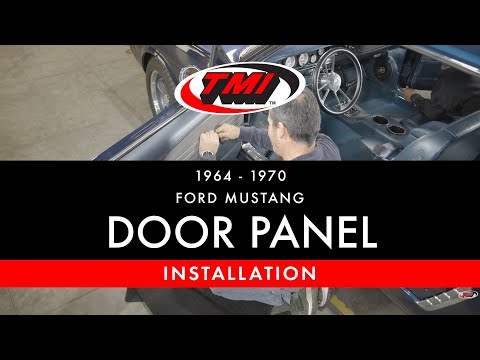 1965 Ford Mustang Door Panel Installation | TMI Products