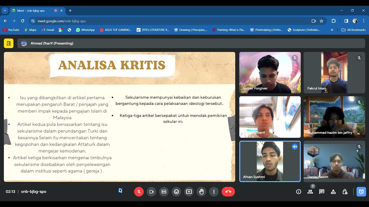 Presentation CTU552 SEKULARISME