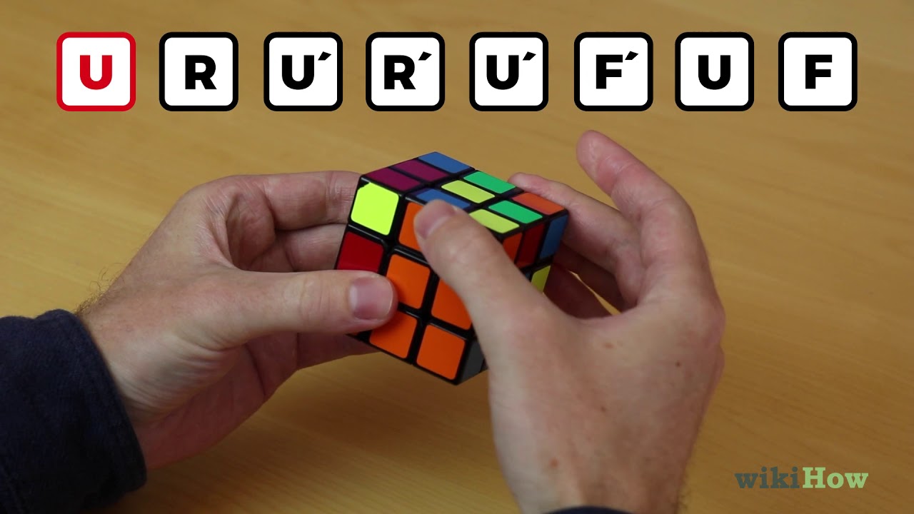 How to Solve a Rubik's Cube with the Layer by Layer Method