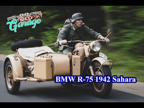 BMW R - 75 Sahara 1942,  Wehrmacht Hi-Tech