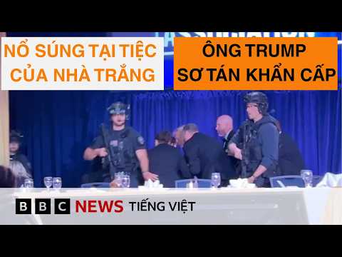 KHOẢNH KHẮC TIẾNG SÚNG VANG LÊN TẠI DẠ TIỆC CỦA NHÀ TRẮNG