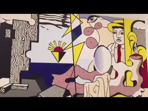 Whisper in SFMOMA - Chuck Close, Roy Litchenstein, Agnes Martin