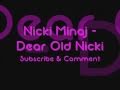 Nicki Minaj - Dear Old Nicki(Lyrics)