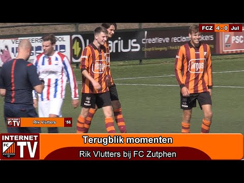 Terugblik momenten Rik Vlutters bij FC Zutphen