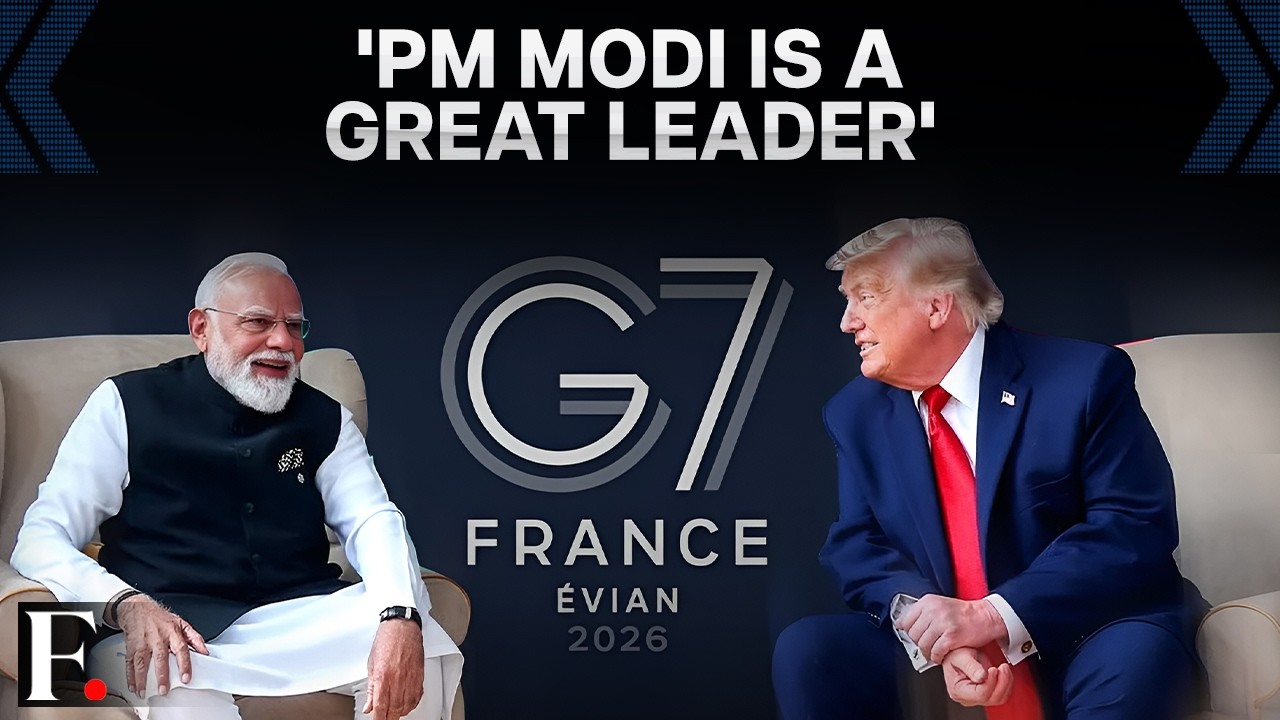 Trump Calls PM Modi a 'Very Tough Cookie', Says He 'Stays Out of Wars' | FP Video