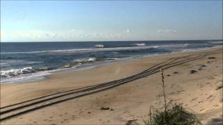 preview picture of video 'Hatteras Island Beach Report from Waves - 10.4.11'