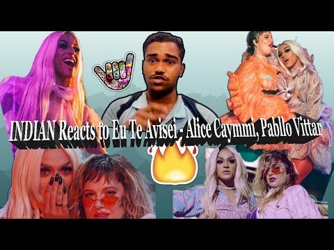 INDIAN Reacts to Eu Te Avisei - Alice Caymmi, Pabllo Vittar | INDIAN Reacts to Brazilian song