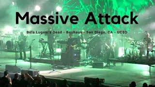 Massive Attack - Bela Lugosi&#39;s Dead (Bauhaus) - Mezzanine XXI 2019 Tour - San Diego, CA - SDSU