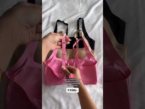 Best everyday bra from myntra under ₹350 #shorts #yt #ytshorts #myntra #myntrahaul #fyp #explore