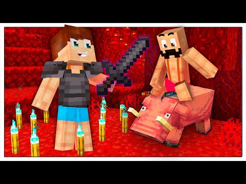 ABBIAMO TROVATO IL MATERIALE PIU' FORTE DEL DIAMANTE NEL NUOVO NETHER DI MINECRAFT 1.16!