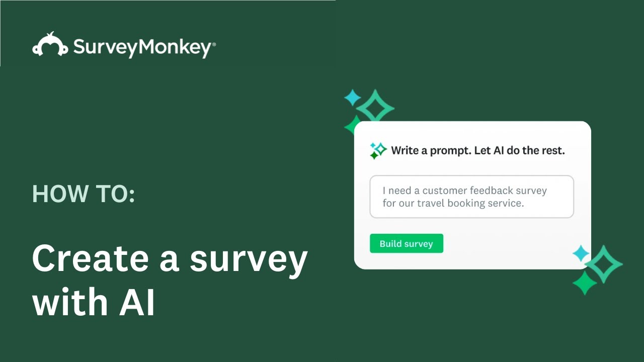How to create a survey with AI