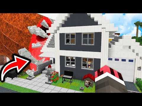 DEV SOLUCAN EVİMİZE SALDIRDI! 😱 - Minecraft
