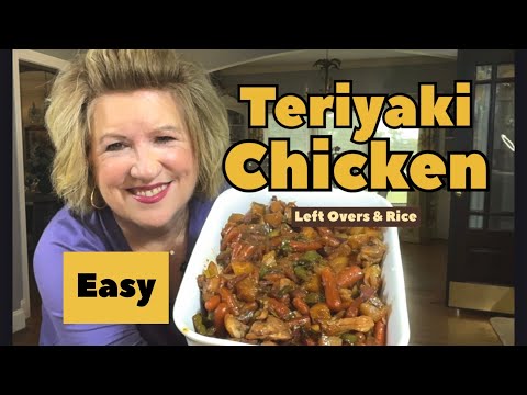 Easy Teriyaki Chicken & Rice — Tasty Leftover Makeover from the Fridge!