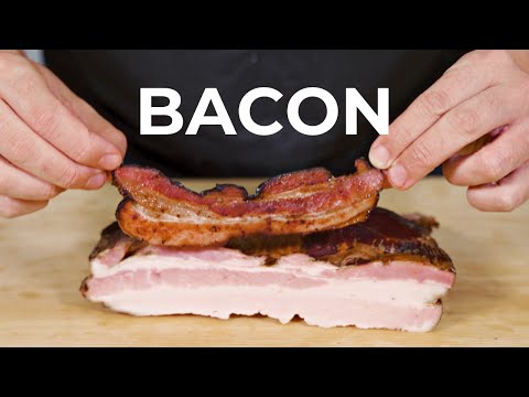 Bacon selber machen - Leckerer Frühstücksspeck mit Rauchnote