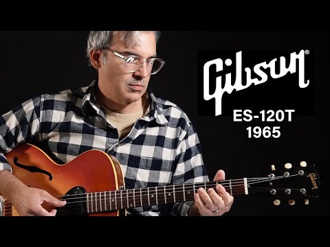 Gibson ES-120T, Laminated Maple, Single Coil Neck Pickup - USED 1965 image 13