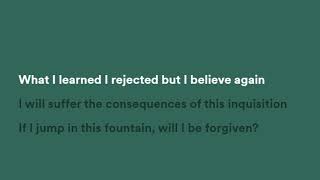 Alanis Morissette - Forgiven (Lyrics)