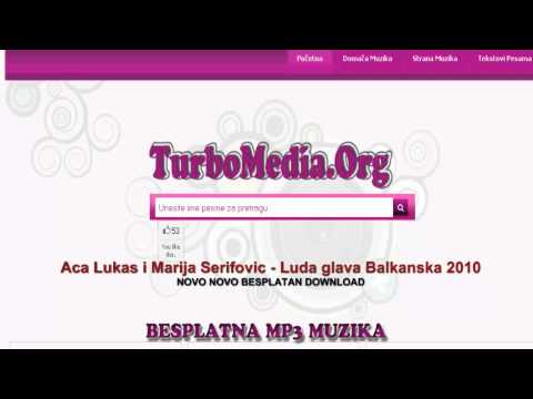 Aca Lukas i Marija Serifovic -- Luda glava Balkanska 2010 By Turbomedia.Org