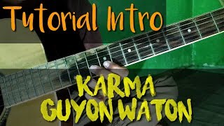 Download lagu Tutorial Melodi Intro Karma (Guyon Waton) mp3