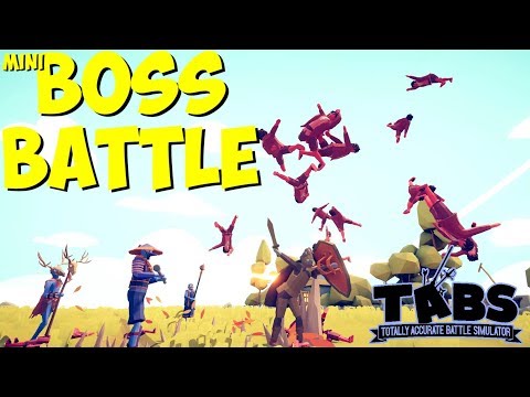 Mini Boss Battle(#2) : Halfling Horde / Hobbit Outbreak - TABS Dynasty Update