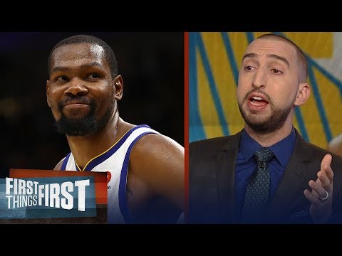 Nick Wright on Durant's Game-3 night in Warriors' win over LeBron's Cavs | NBA | FIRST THINGS FIRST