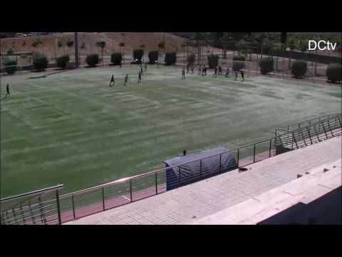 Jugadas  con peligro del Unión Viera, partido contra el CD Buzanada.