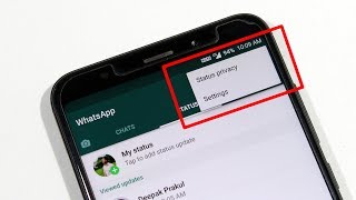 How to Share WhatsApp Status only with specific pe