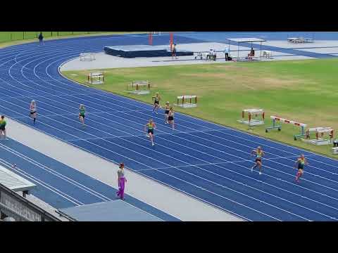 200m 55-59 Women Final, 2025 Oceania Masters Athletics Championships, SAF Brisbane 7 September 2025