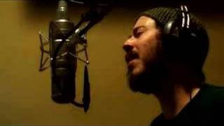 Matt Morris - Cutting Betting Man in the studio