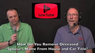 How do you remove deceased spouse