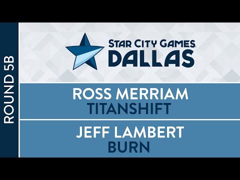 SCGDFW: Round 5B - Timeshifted - Ross Merriam VS Jeff Lambert [Modern]