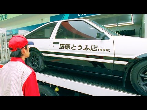 Um POBRE ENTREGADOR de TOFU se torna um PILOTO LENDÁRIO de DRIFT nas MONTANHAS - RECAP