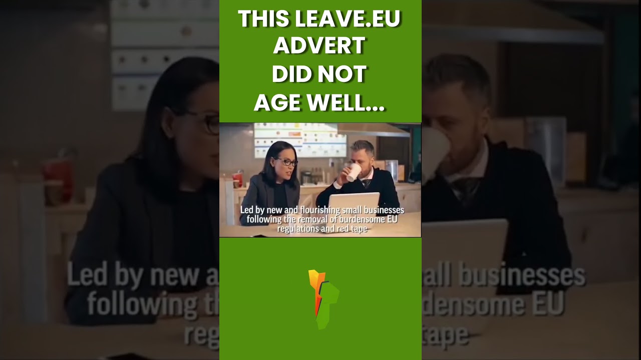 This Leave.EU Ad Did Not Age Well #Shorts #Brexit #ukpolitics
