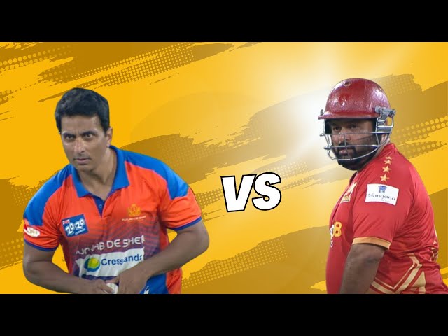 Thaman vs Sonu Sood | Punjab De Sher vs Telugu Warriors | CCL Highlights