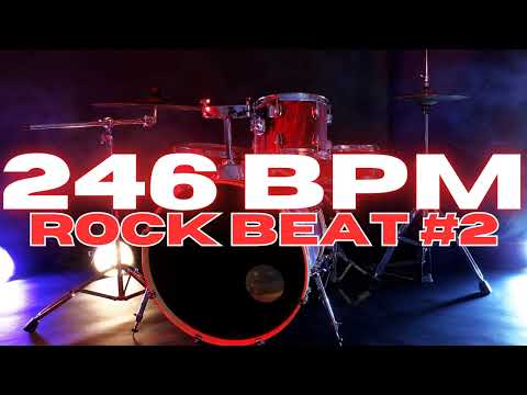 246 BPM - Rock Drum Beat - Loop 2