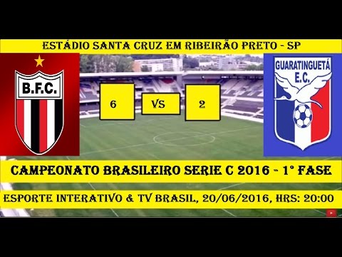 Campeonato Brasileiro Serie C 2016 Botafogo - SP 6...