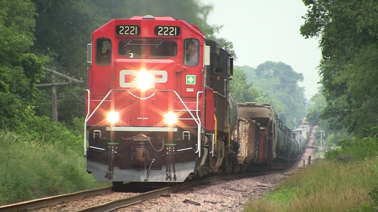 CP 2221 West, An EMD GP20C-ECO by Kingston, Illinois on 6-25-2013
