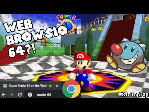 Let's Play Super Mario 64 ...in a Web Browser?! (no emulation!)