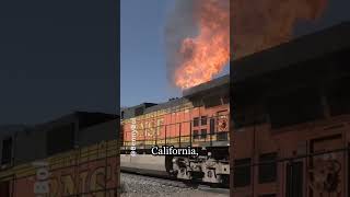 A DIESEL LOCOMOTIVE almost CAUSED A WILDFIRE