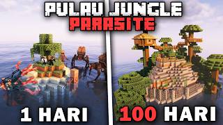 Download lagu 100 Hari Minecraft Pulau Jungle PARASITE Hardcore mp3