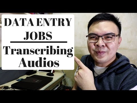 Online Data Entry Transcription Job Earn 2.33$ / 10min Audio on GoTranscript Philippines 2023 Video