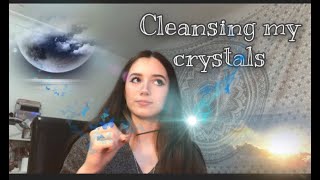 cleansing my crystals with incense - how to