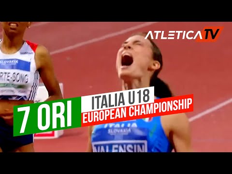 European Championships U18 Banská Bystrica. Italy's 7 gold medals