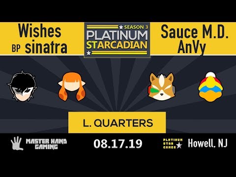 Platinum Starcadian S3 - Wishes + sinatra vs Saucy M.D. + AnVy - L Quarterfinals