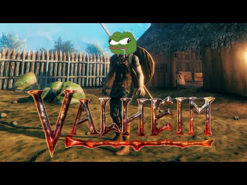 VALHEIM - Jogo de Sobrevivência VIKING!  O Início de Gameplay, em  Português PT-BR 