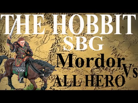 All Hero V Mordor BATTLE REPORT The Hobbit Strategy Battle Game